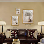 Vintage Olive Tree Canvas Wall Art, Farmhouse Aesthetic Oil Painting, Rustic - Image 2