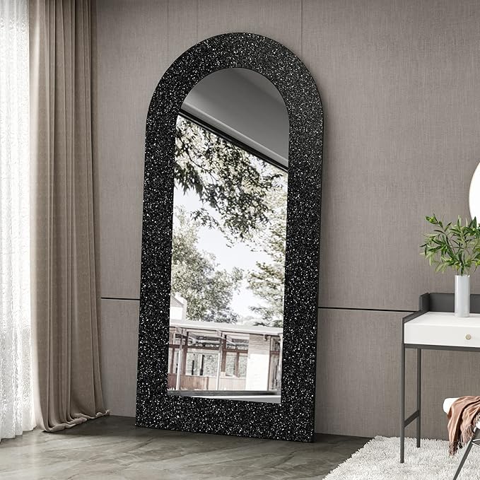CRE8TIVE Black Glitter Wallpaper Border Peel and Stick Wall Border Sparkle - Image 3
