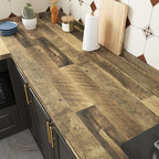 WESTICK Brown Wood Counter Top Peel and Stick Waterproof Wood Contact Paper - Image 2