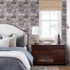 Commomy 10 Pcs Whitewash 3D Brick Peel and Stick Wall Panels - Image 9