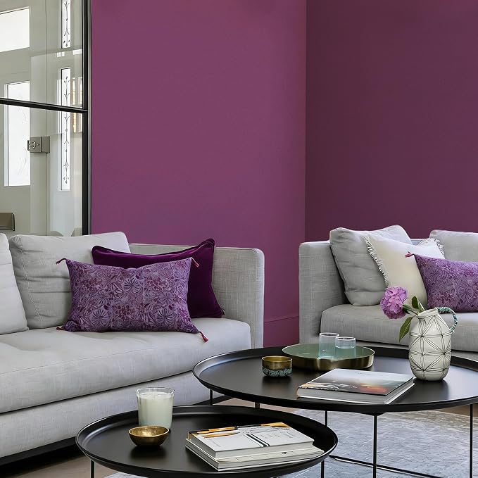 practicalWs Peel and Stick Wallpaper 15.7" x 118" Hot Pink Contact Paper - Image 2