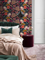 Wallpaper Peel and Stick Floral Wall Paper Removable Waterproof - Image 6