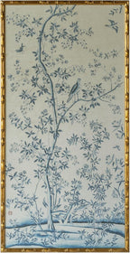 HongFengtang Chinese Rice Paper Print China Flower And Bird Bamboo Frame 54.3 X by Hongfengtang