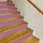 CRE8TIVE Glitter Wallpaper Border Peel and Stick Rose Gold Wallpaper Wall - Image 3