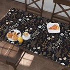 Vintage Adhesive Shelf Liner Contact Paper, 17.5" x 78" Black Floral Theme - Image 5