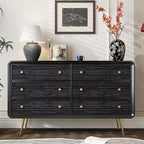 CRE8TIVE Black Grasscloth Wallpaper Peel and Stick Textured Black Wallpaper - Image 6