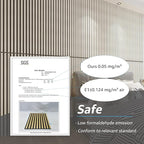 Art3d 4 Pack 47.2 x 23.6in. Wood Slat Acoustic Panels - Image 3