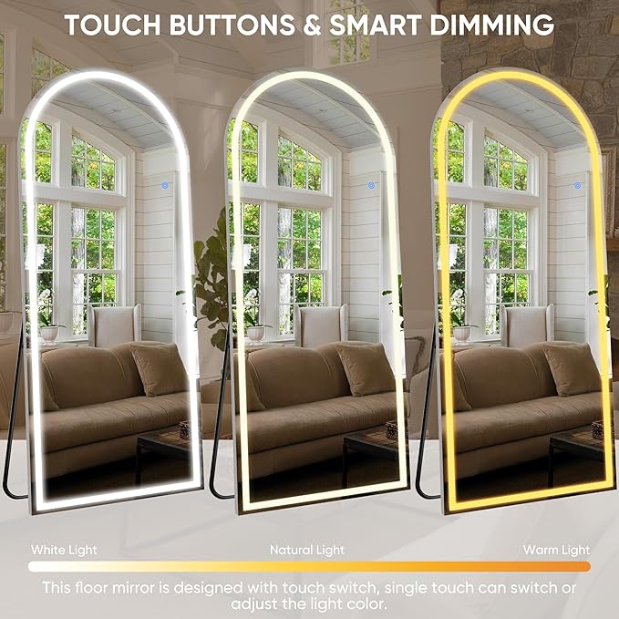 Antok LED Full Length Mirror - Image 4