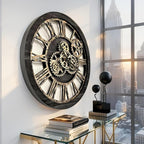 ImprovingLife The Gears Clock The Original Real Moving Gear Wall Clock Vintage - Image 2