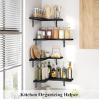 Love-KANKEI Corner Shelf Wall Mounted, Floating Wall Shelves - Image 4