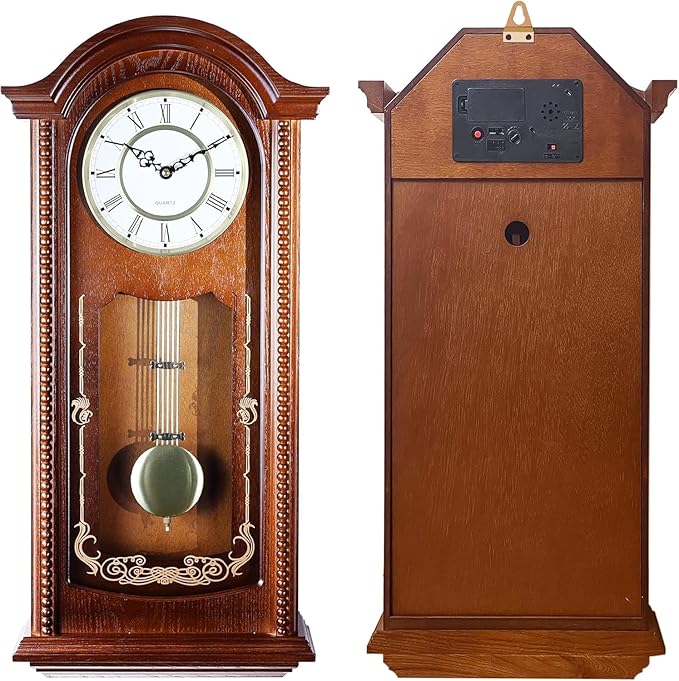 AYRELY® 26IN Grandfather Vintage Wall Clock - Image 2