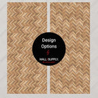 Wall!Supply 3D Wall Panels – Reclaimed Herringbone Asian Teak Wood – Home Decor - Image 7