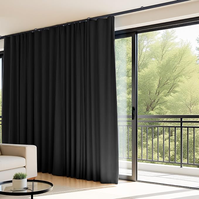 Room Divider Curtains Flexible Ceiling Tracks Set Curtain Track Ceiling Mount - Image 2