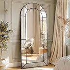 Wall Mirror, Full Length Floor, Window Pane - Image 7