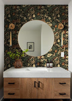 Erfoni 17.3" x197" Retro Floral and Bird Contact Paper Vintage Peel and Stick - Image 6