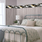 Marble Wave Wallpaper Border 196x4 Inch Peel and Stick Wall Border Black White - Image 7