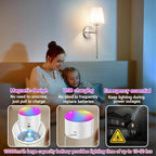 YHCDLAMP Battery Operated Wall Sconce Set of 2, Rechargeable Wall Sconce - Image 5