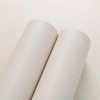 Beige Faux Grasscloth Wallpaper Peel and Stick Linen Textured 24"x394" Upgraded - Image 2