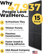 WALLHERO Large Bulletin Board, Tack Board, Cork Board Alternative - Image 6