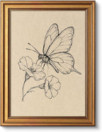 VIYYIEA Vintage Gold Framed Wall Art by VIYYIEAART