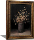 Vintage Gold Framed Wall Art Fall Dried Flowers Antique Vase Country Oil by DQUCWDKVintagegoldframedwallart
