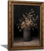 Vintage Gold Framed Wall Art Fall Dried Flowers Antique Vase Country Oil by DQUCWDKVintagegoldframedwallart