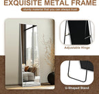 Delma Full Length Mirror, Large Floor Mirror - Image 5
