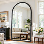 Full Length Mirror 76"×41" Floor Mirror Standing Tall Mirror, Arched Stand up by AntokMirror