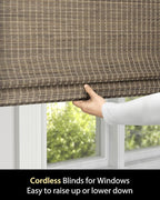 UNISHADES Cordless Bamboo Roman Shades - Image 3
