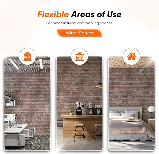 IZODEKOR 3D Wall Panels Brick Effect - Image 9