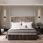 Battery Operated Modern Wall Sconces, Dimmable Wireless Wall Light Set of Two - Image 9