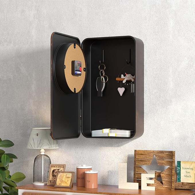 Abdurey Retro Old Telephone Wall Clock - Image 3
