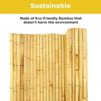 FOREVER BAMBOO Natural Bamboo Fencing Decorative Rolled Fence Panel 0.75 in D x - Image 12
