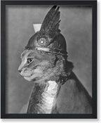 Poster Master Vintage Armored Cat by PosterMaster