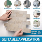 Art3d 10-Pack Peel and Stick Wall Tile - Image 4