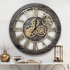 ImprovingLife The Gears Clock The Original Real Moving Gear Wall Clock Vintage - Image 4