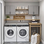 FIMELLO 47.2" W Wall Cabinets for Laundry Room, Kitchen Wall Cabinets, Hanging - Image 8