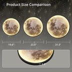 Dimmable Moon Wall Light 23.6 inch Wall Lights - Image 6