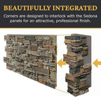 AZ Faux High-Density Polyurethane Faux Stone Interlocking Outside Corner - Image 7