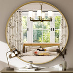 24 Inch Round Bathroom Mirror - Image 3