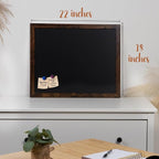 Loddie Doddie Wood Chalkboard Calendar - 18 in x 22 in - Image 3