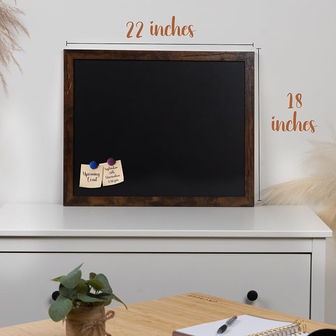 Loddie Doddie Wood Chalkboard Calendar - 18 in x 22 in - Image 3