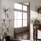 BEAUTYPEAK Black Full Length Mirror, Suitable - Image 7