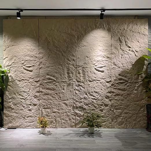 Art3d 3D Wall Panels, Stone Yellow PU Wall Panels - Image 3