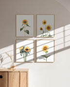 HAUS AND HUES Sunflower Wall Decor - Image 4