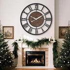 24 Inch Modern Decorative Metal Wall Clock - Image 4