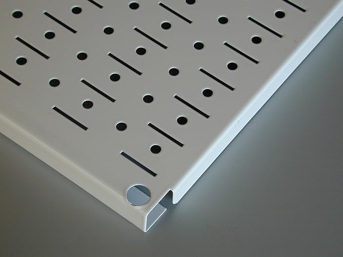 Wall Control 30-P-3232W White Metal Pegboard Pack - Image 4