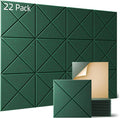Sonicism 22 Pack X-Lined Acoustic Panels by Sonicism