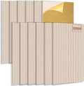 EVERECO 12 Pack Large Acoustic Panels, 47.2×23.6×0.4 inches, Soundproof Panels by Unknown