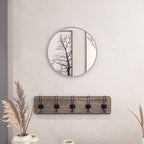 HBCY Creations Small Round Mirror, Living Room and More, Modern Minimalist - Image 2